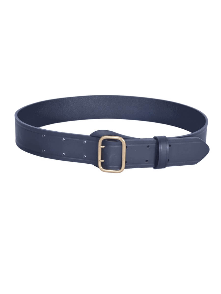 SA Military Belt 45mm, Black Leather