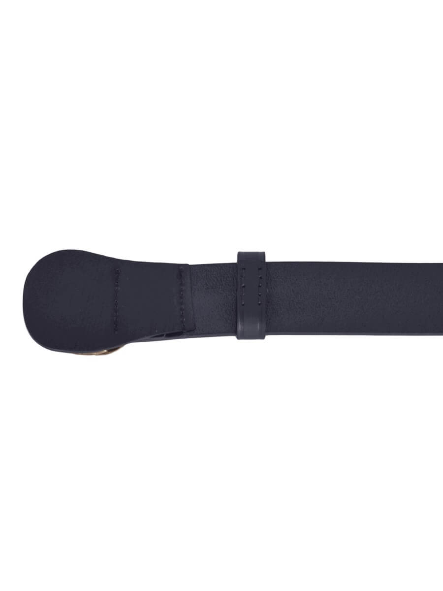 SA Military Belt 45mm, Black Leather
