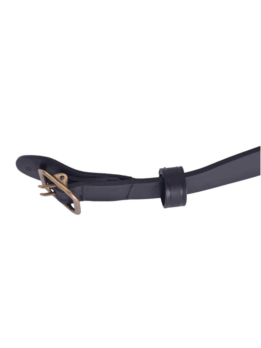 SA Military Belt 45mm, Black Leather