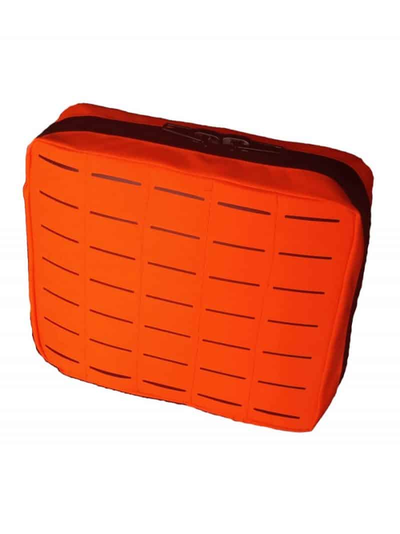 First aid pouch, HiVis EN 20471 orange