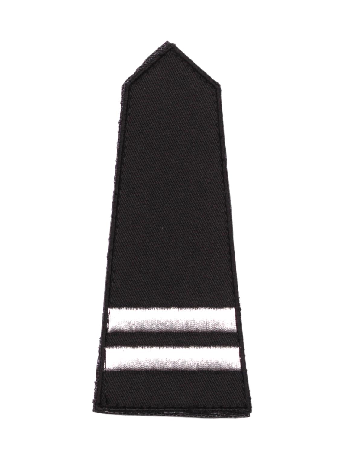 Epaulets with velcro attachment, 2 wide stripes