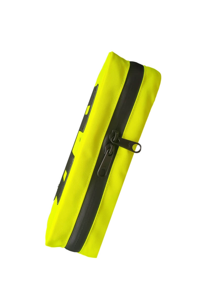 Equipment pouch, 200 mm x 180 mm, horizontal, HiVis EN 20471 Yellow