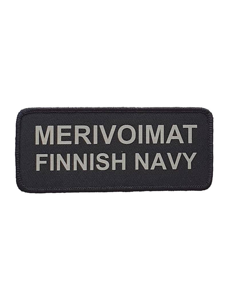 MERIVOIMAT rintamerkki, musta