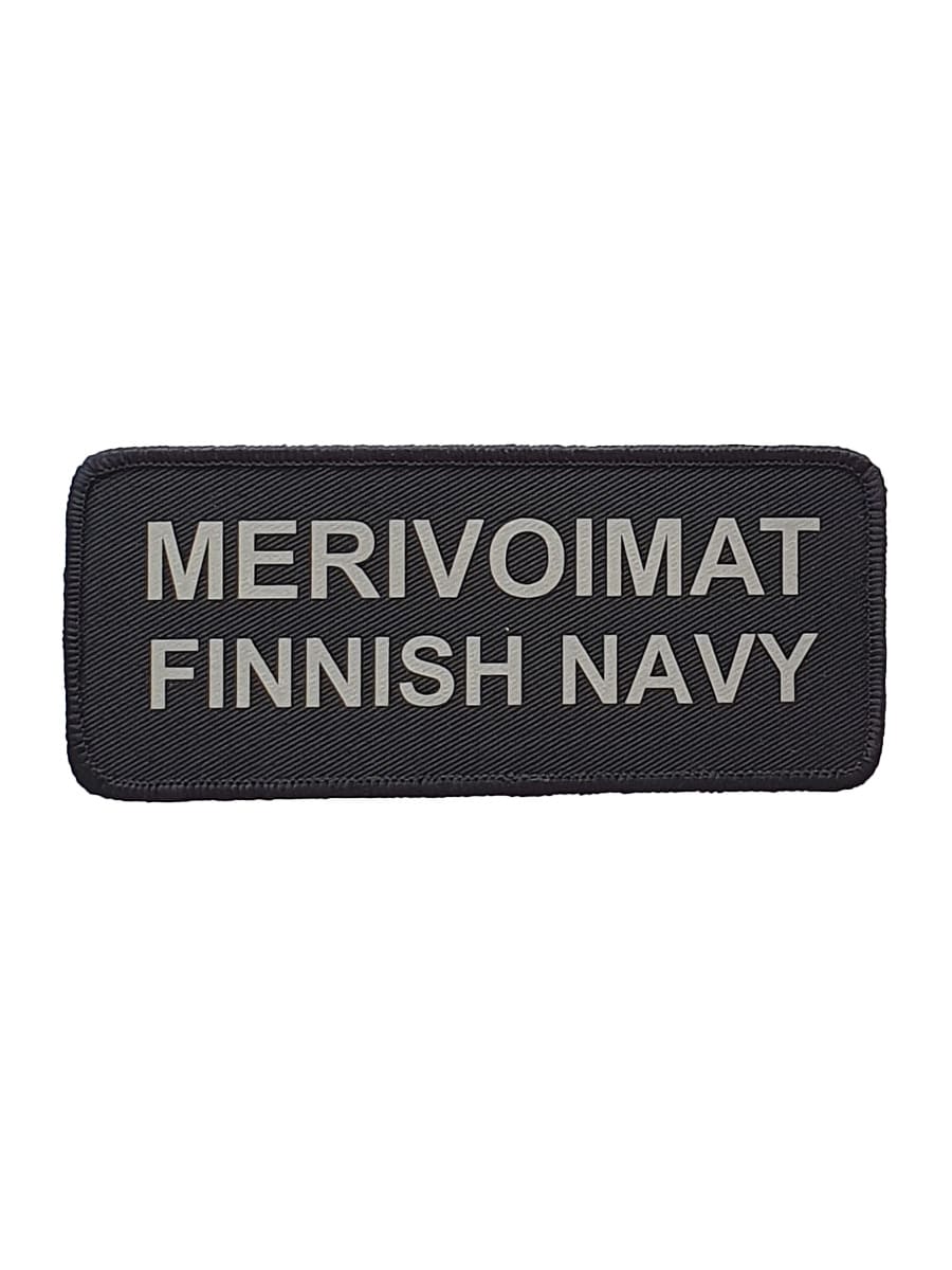MERIVOIMAT rintamerkki, musta