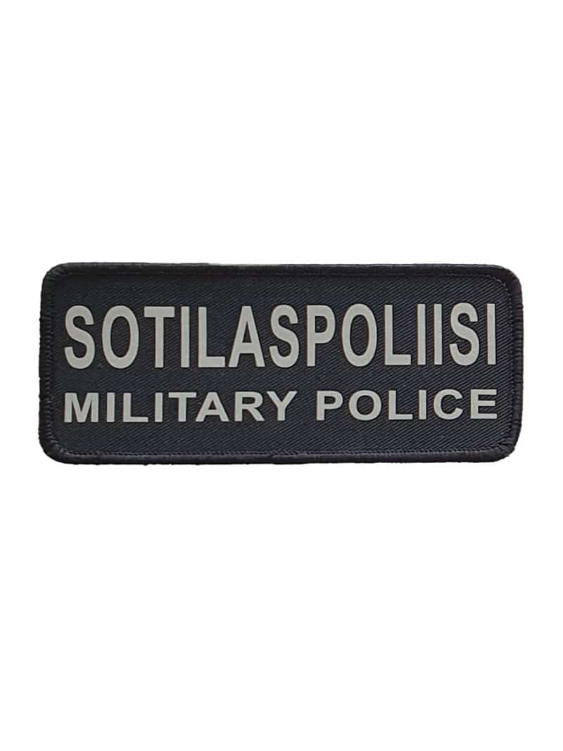 SOTILASPOLIISI, MILITARY POLICE, rintamerkki