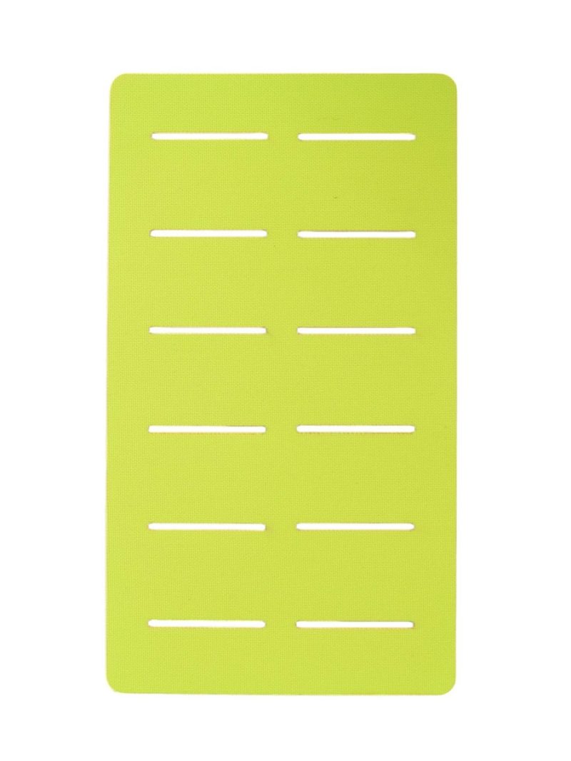 Molle-Panel 90 × 160 mm für Kleidung ohne vorgefertigte Befestigungsvorrichtung, gelb