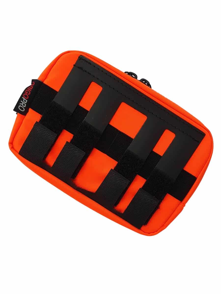 General purpose pouch 150 mm x 100 mm, horizontal, EN 20471 HiVis Orange