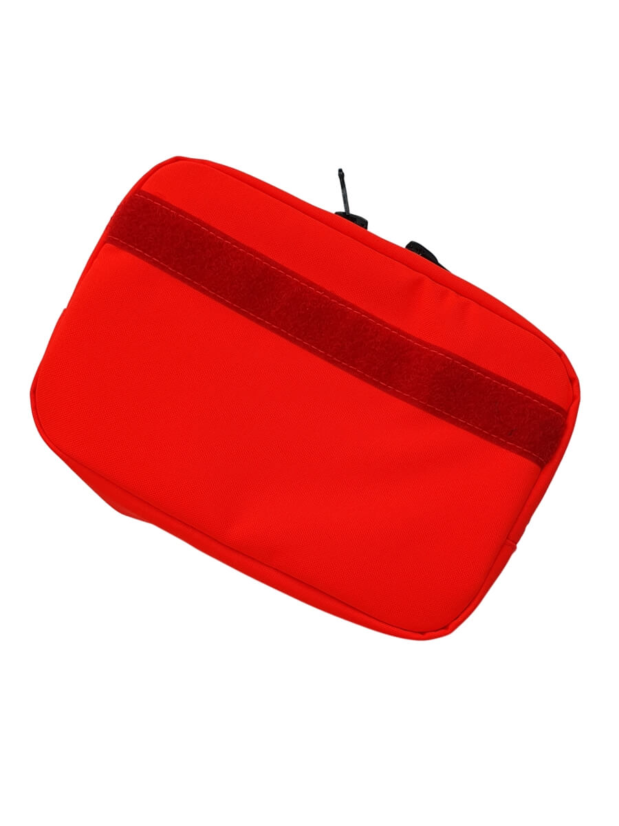 General purpose pouch 150 mm x 100 mm, horizontal, EN 20471 HiVis Red