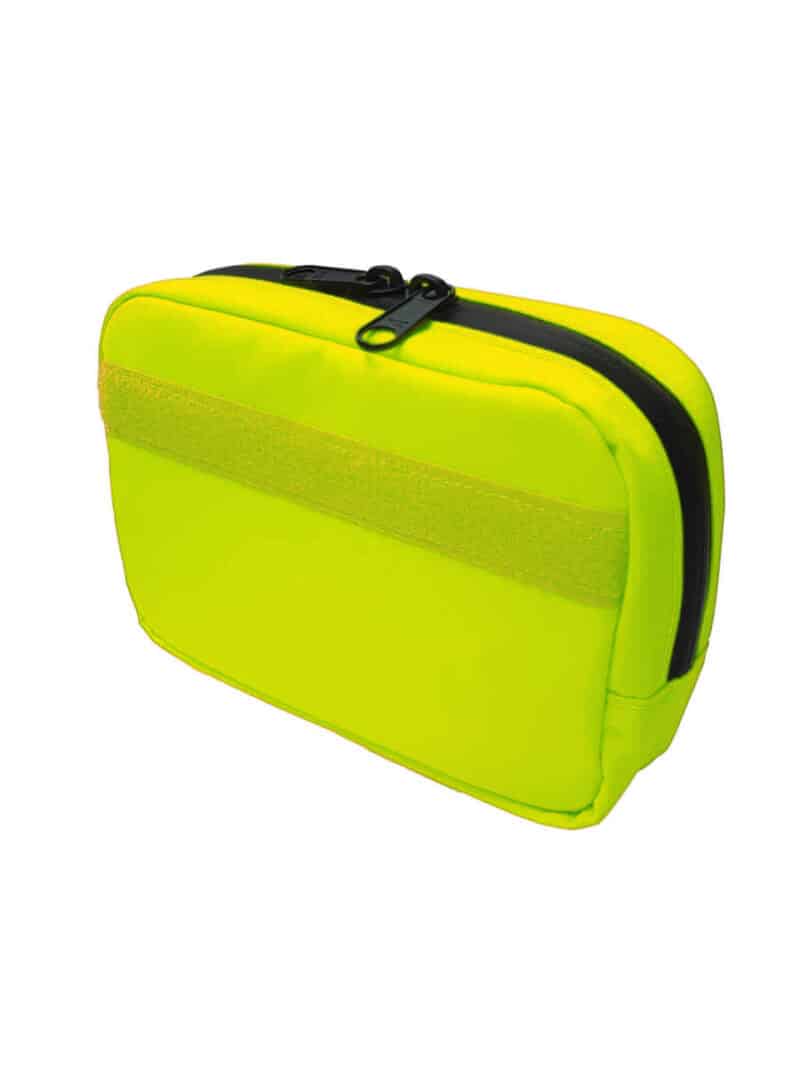 General purpose pouch 150 mm x 100 mm, horizontal, EN 20471 HiVis Yellow