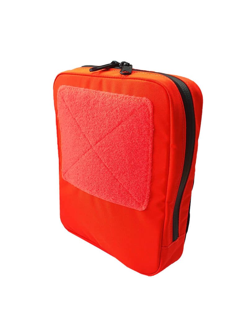 Pienvälinetasku 145 mm x 180 mm, pysty - Punainen EN 20471 HiVis