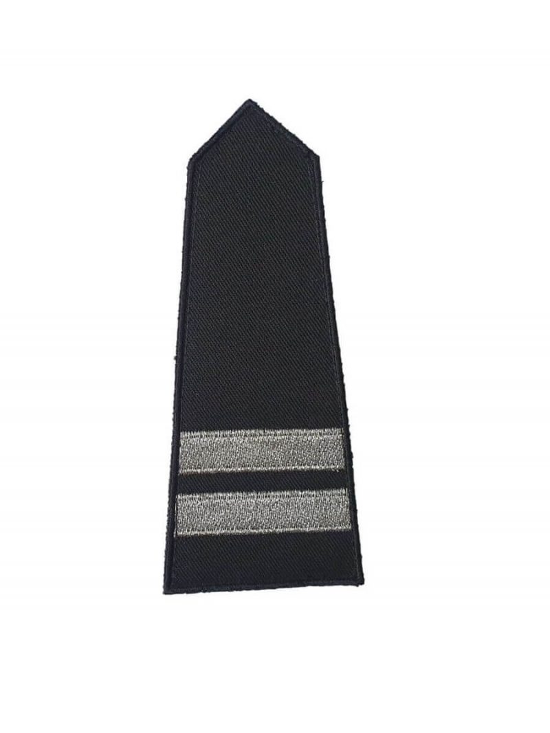 Epaulets with velcro attachment, 2 x 12 mm wide stripes  