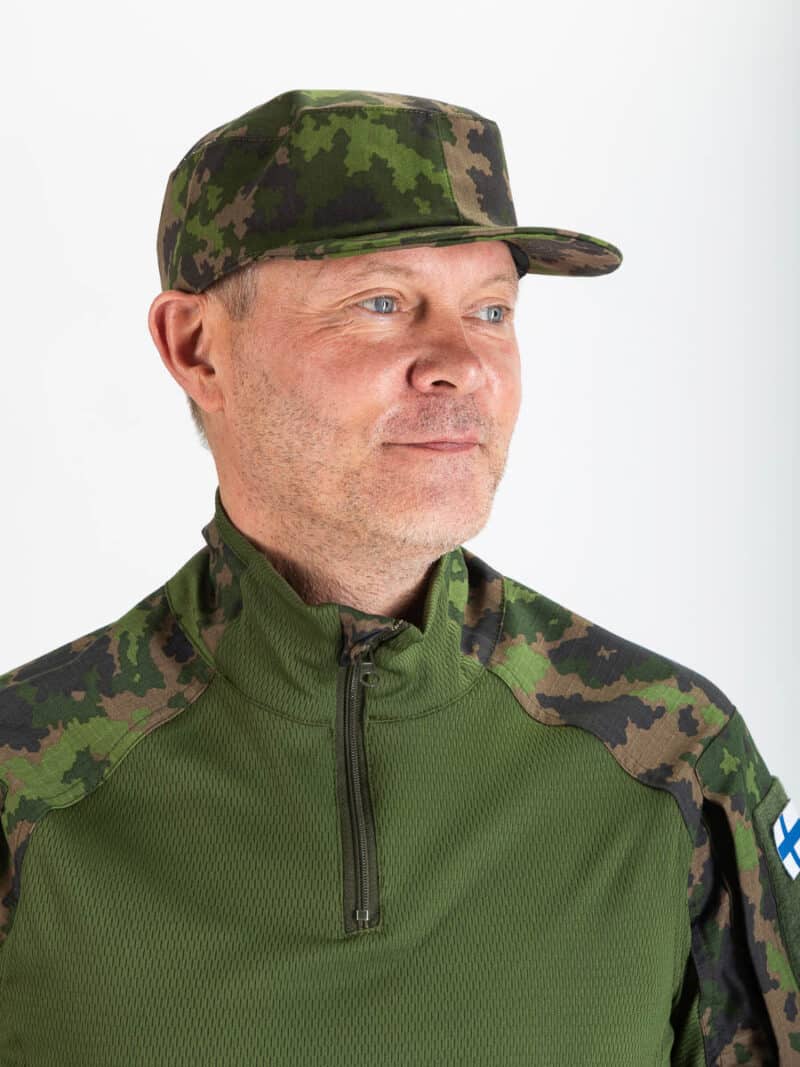 Finnish Army Field Cap, M05 summer woodland