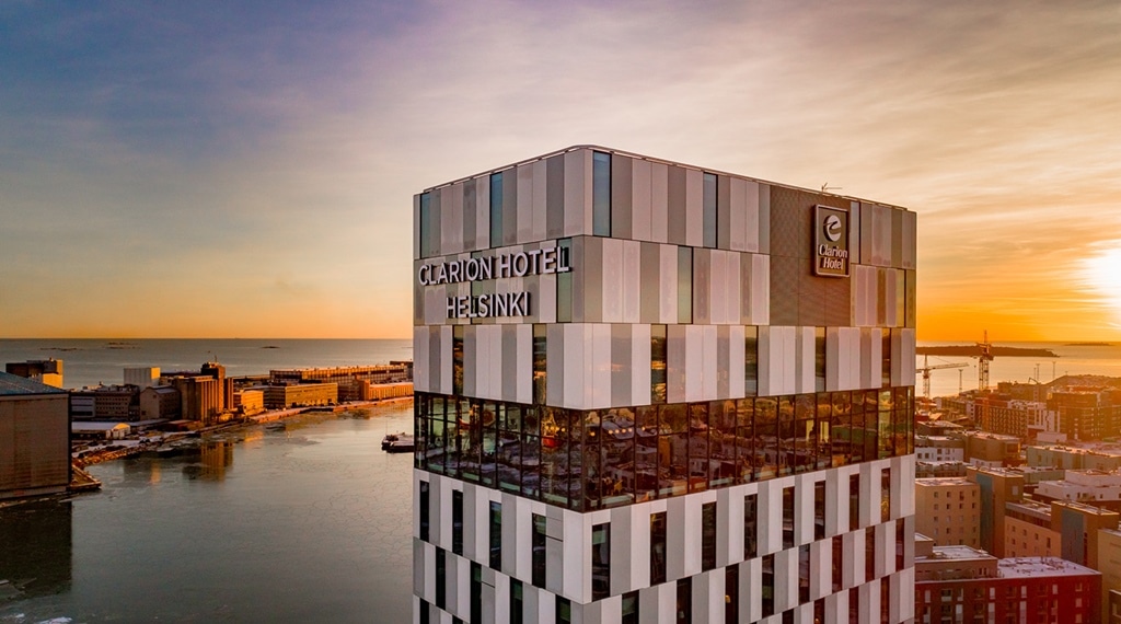clarion hotel helsinki city from the air 3