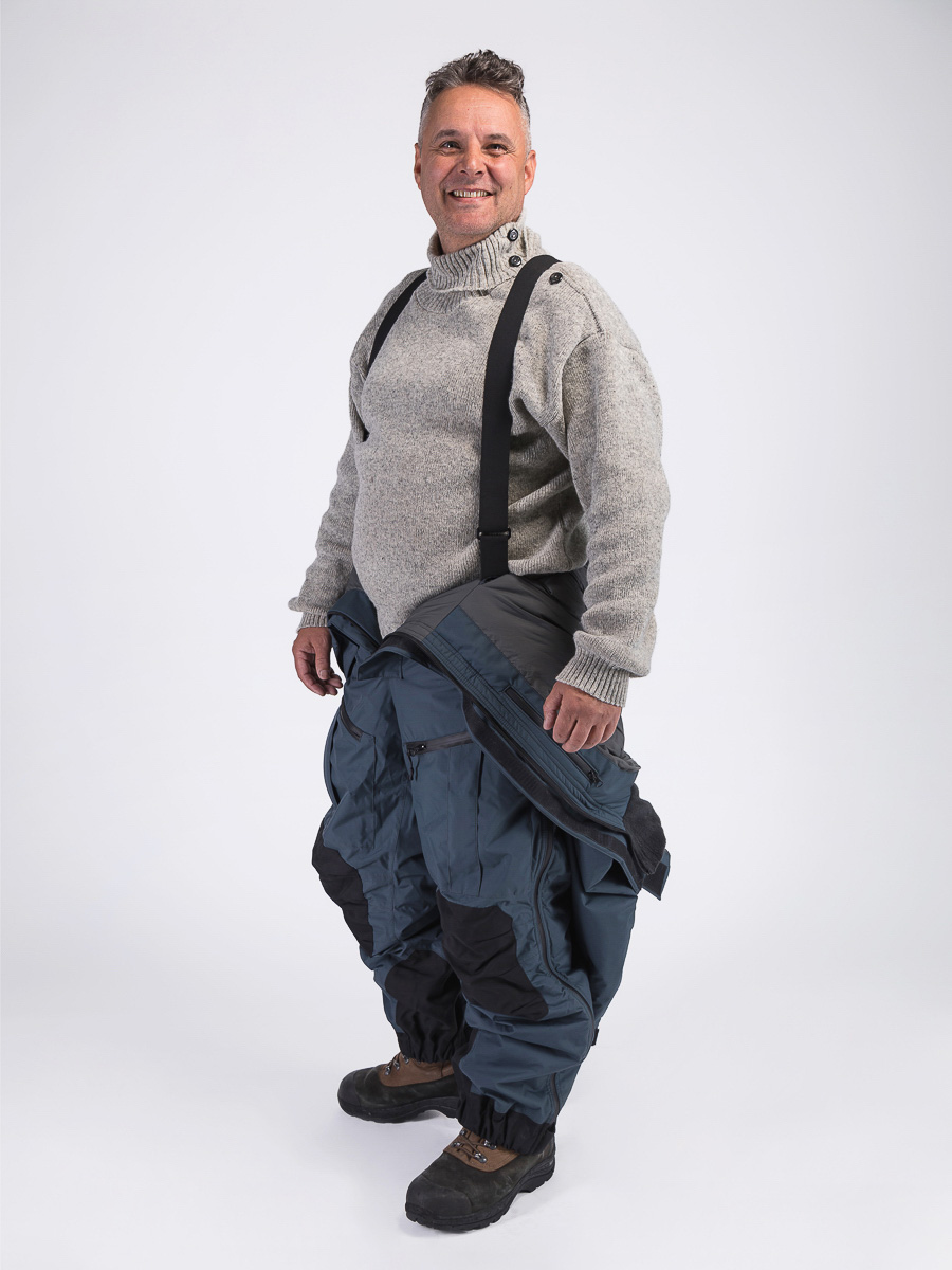 Aboa Antarctica Overall Petrol Gray