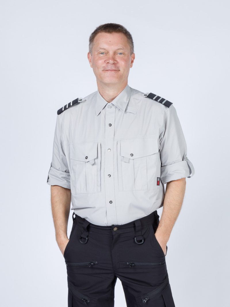 Taktinen paita harmaa lyhyt hihat