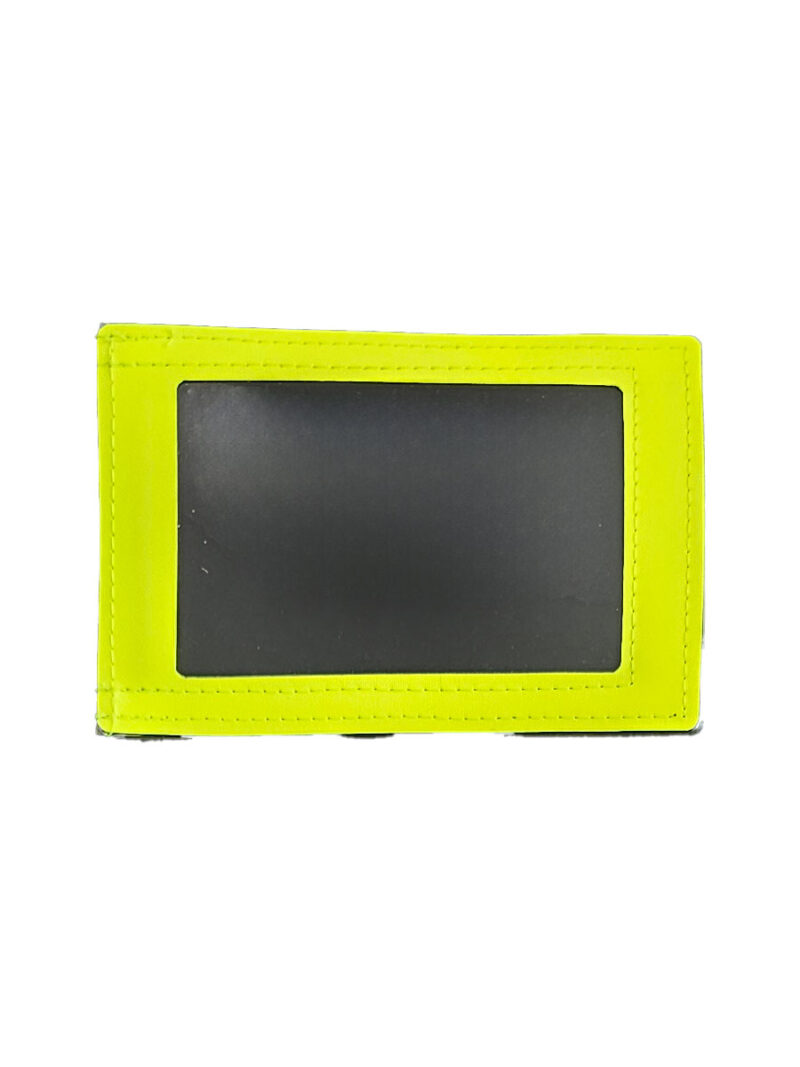 Ausweishülle 8x12cm -Gelb EN 20471 HiVis