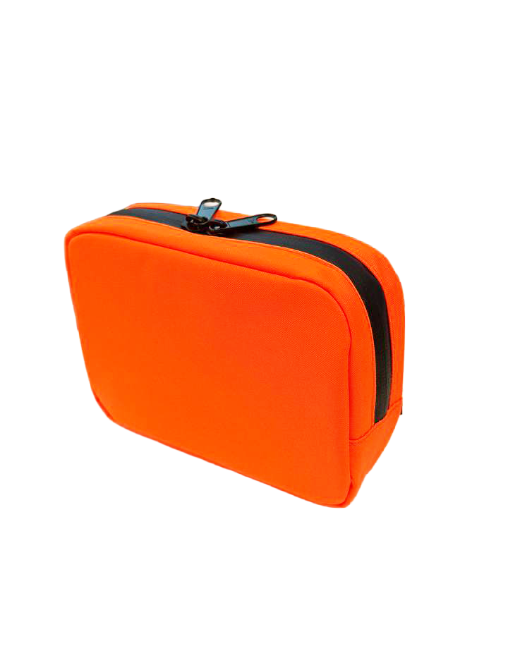 Kleine Werkzeugtasche 150x100 mm, horizontal – Orange EN 20471 HiVis