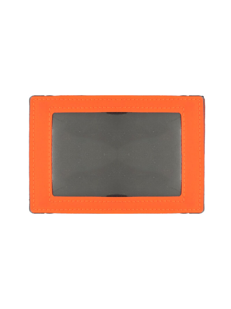 Ausweishülle 8x12cm -Orange EN 20471 HiVis