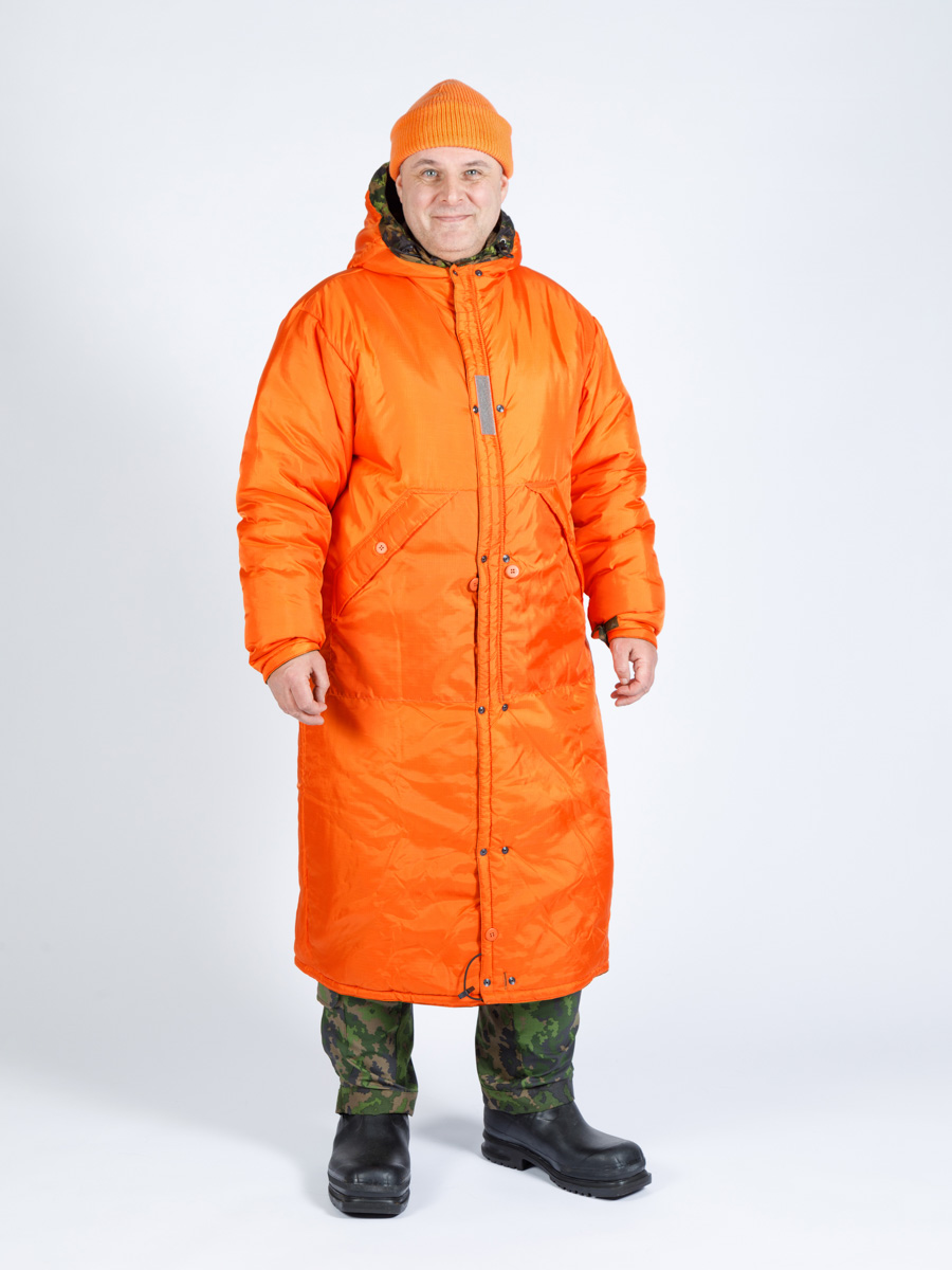 Sissitakki 2.0 "Survival & Rescue" hiilikuituvahvisteinen - M05 metsäkuvio / Oranssi