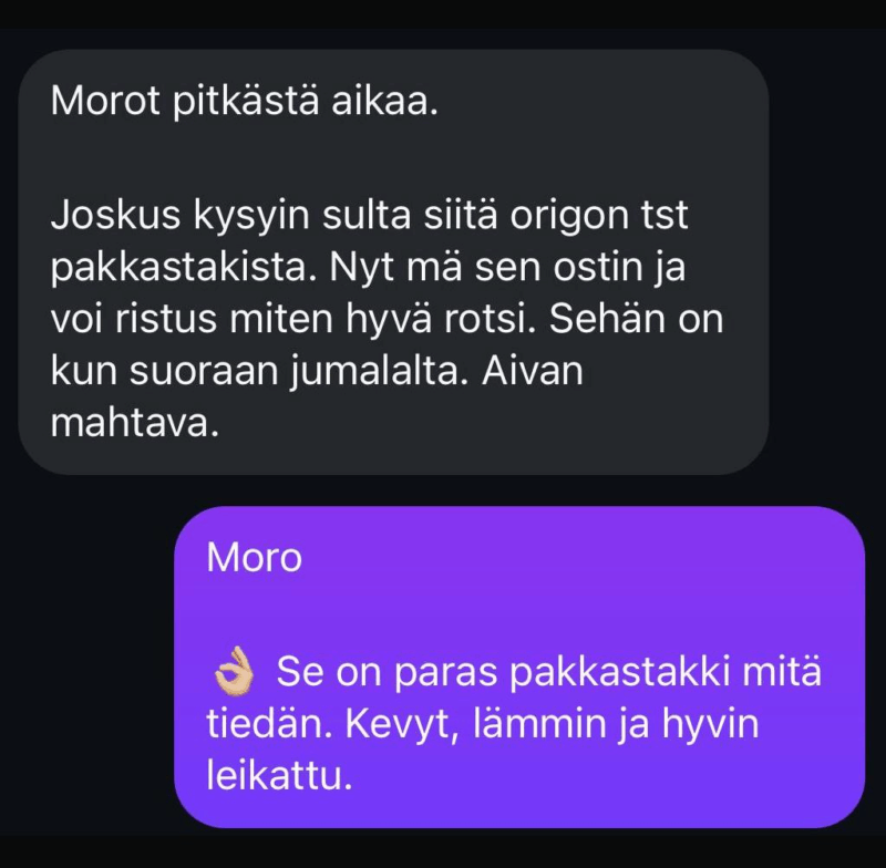 pakkastakki arvostelu