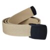 Joustovyo beige stretch belt beige