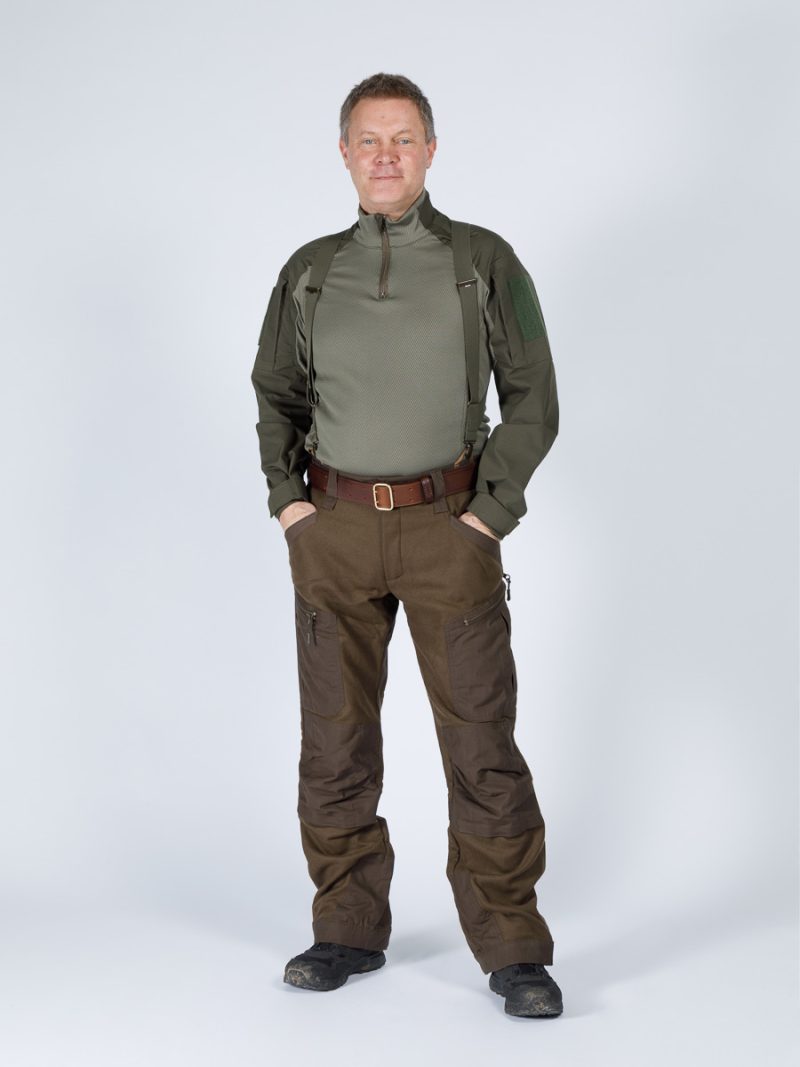 KARU sarkahousut taistelupaita ranger green