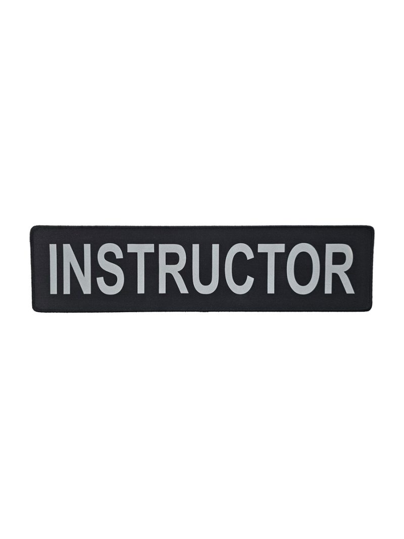 Instructor-selkämerkki, musta