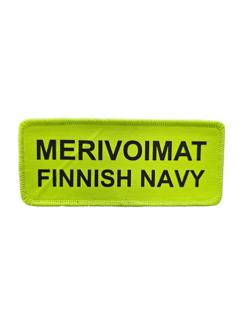 MERIVOIMAT FINNISH NAVY rintamerkki, keltainen