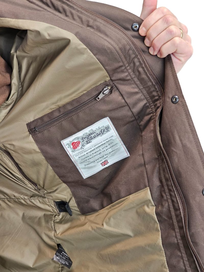 Karu sarkatakki melton wool inside pocket