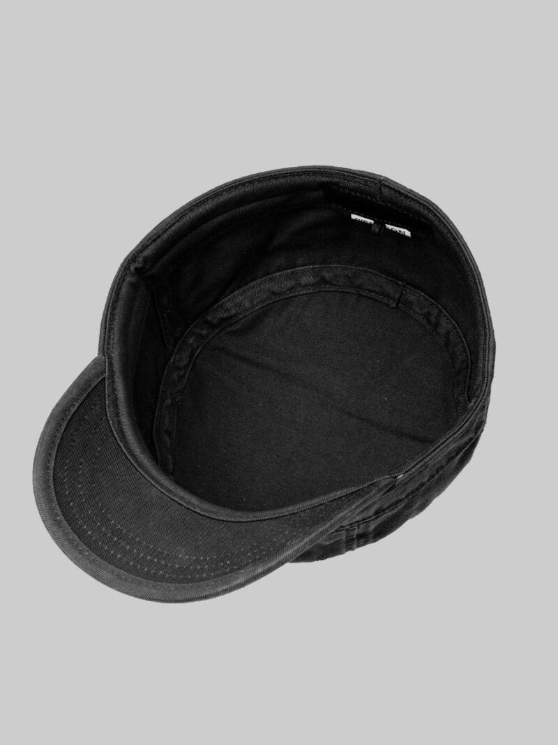 stetson army cap musta puuvilla
