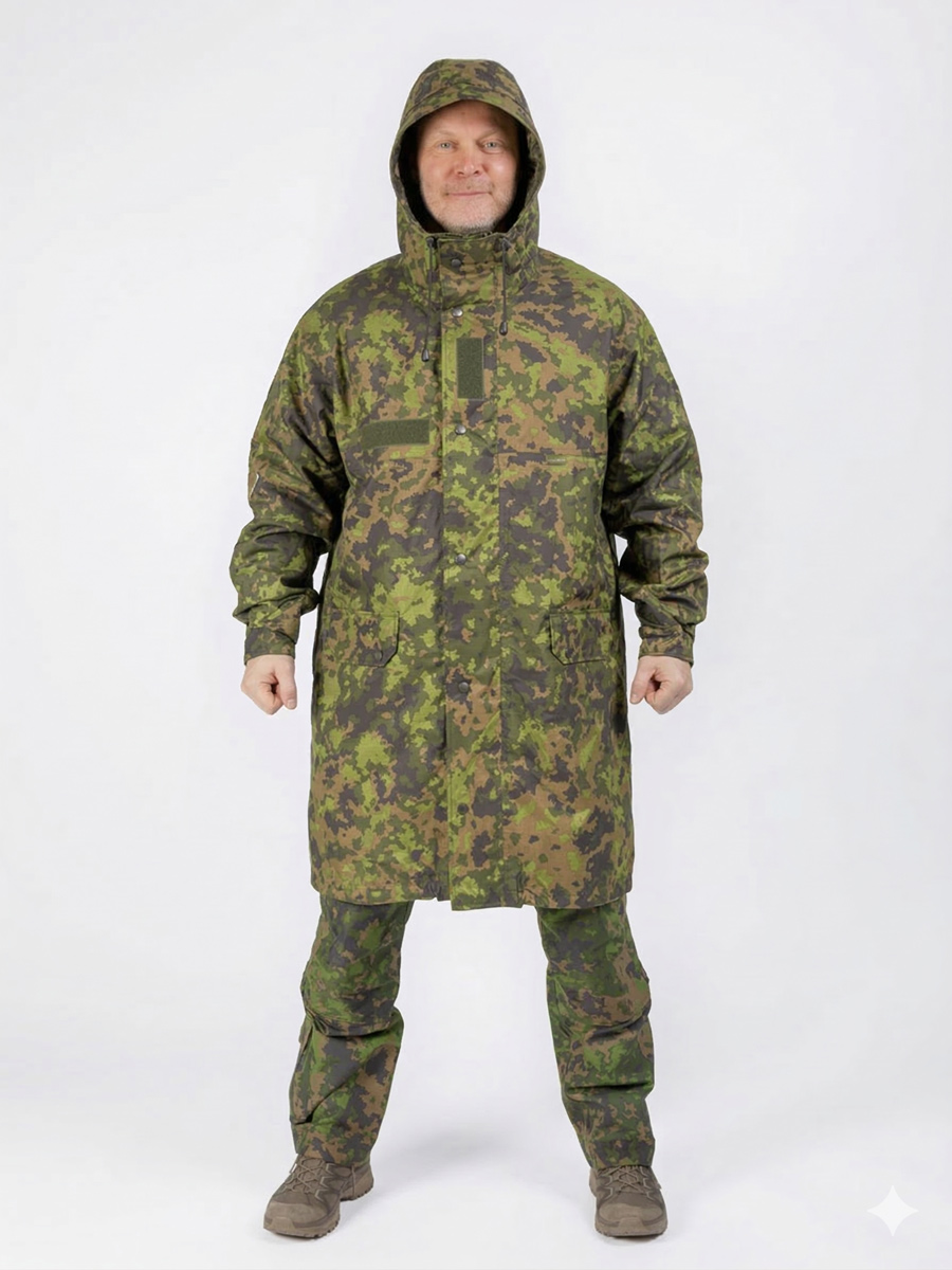 M05 Tactical rain jacket, summer woodland
