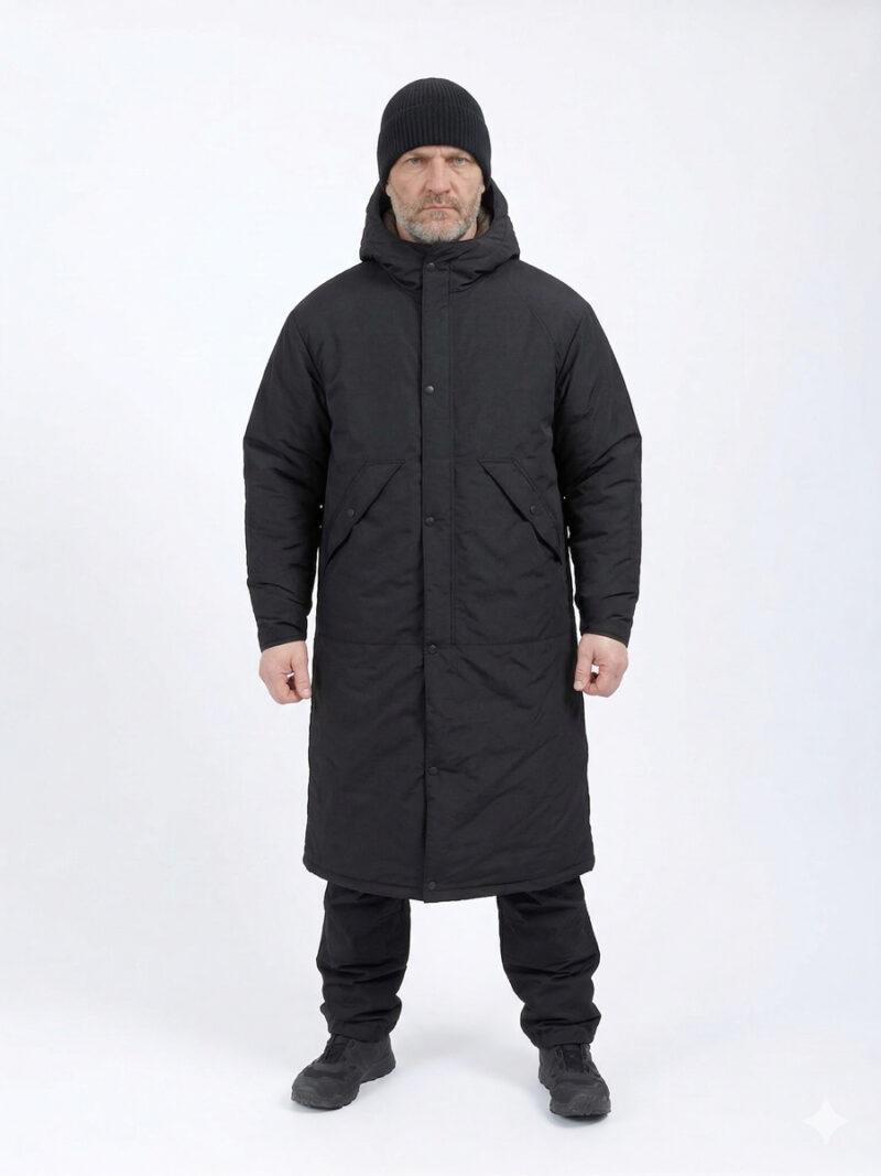 Long range scout jacket, black