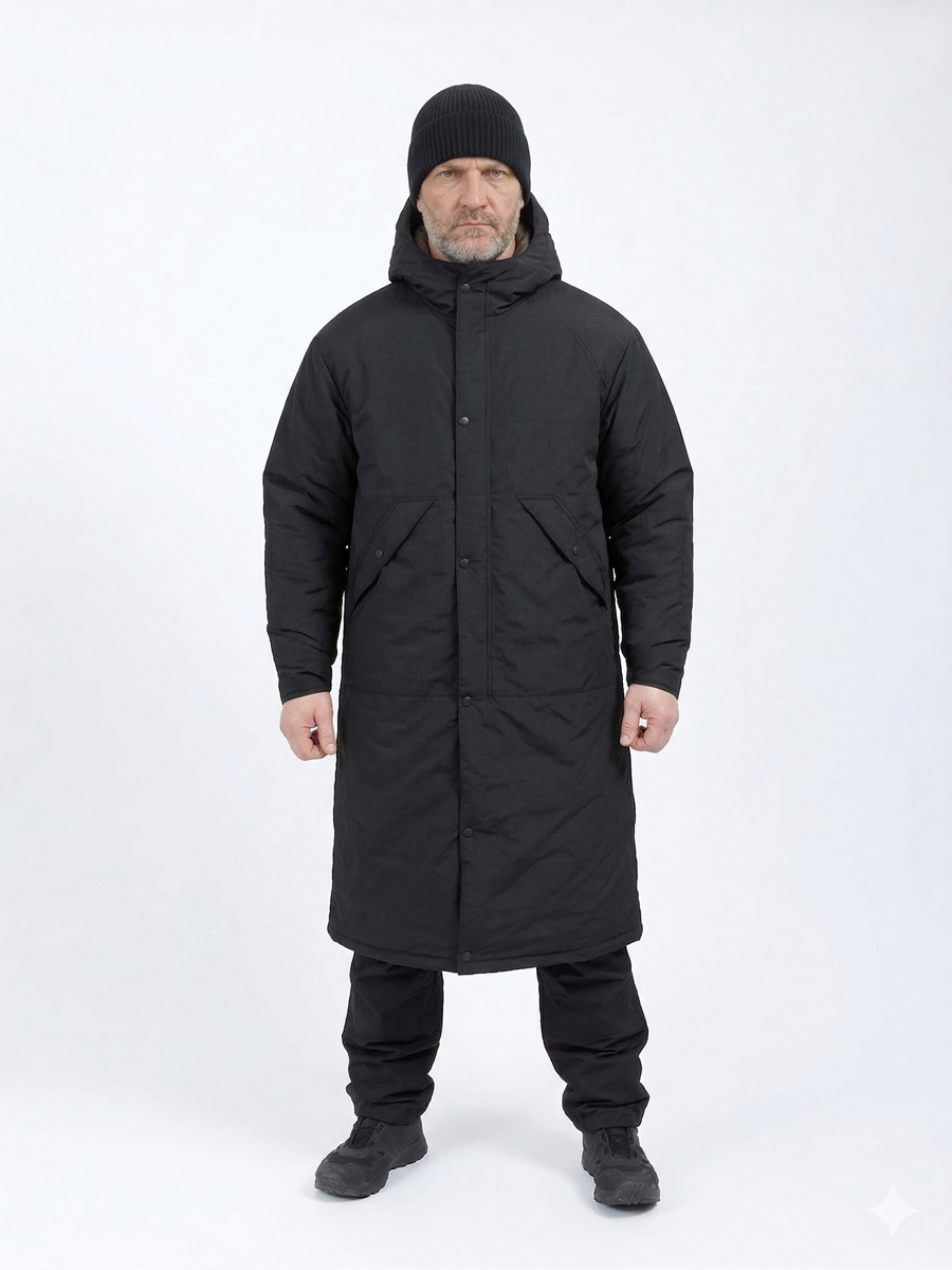 Depot-Jacke, Schwarz